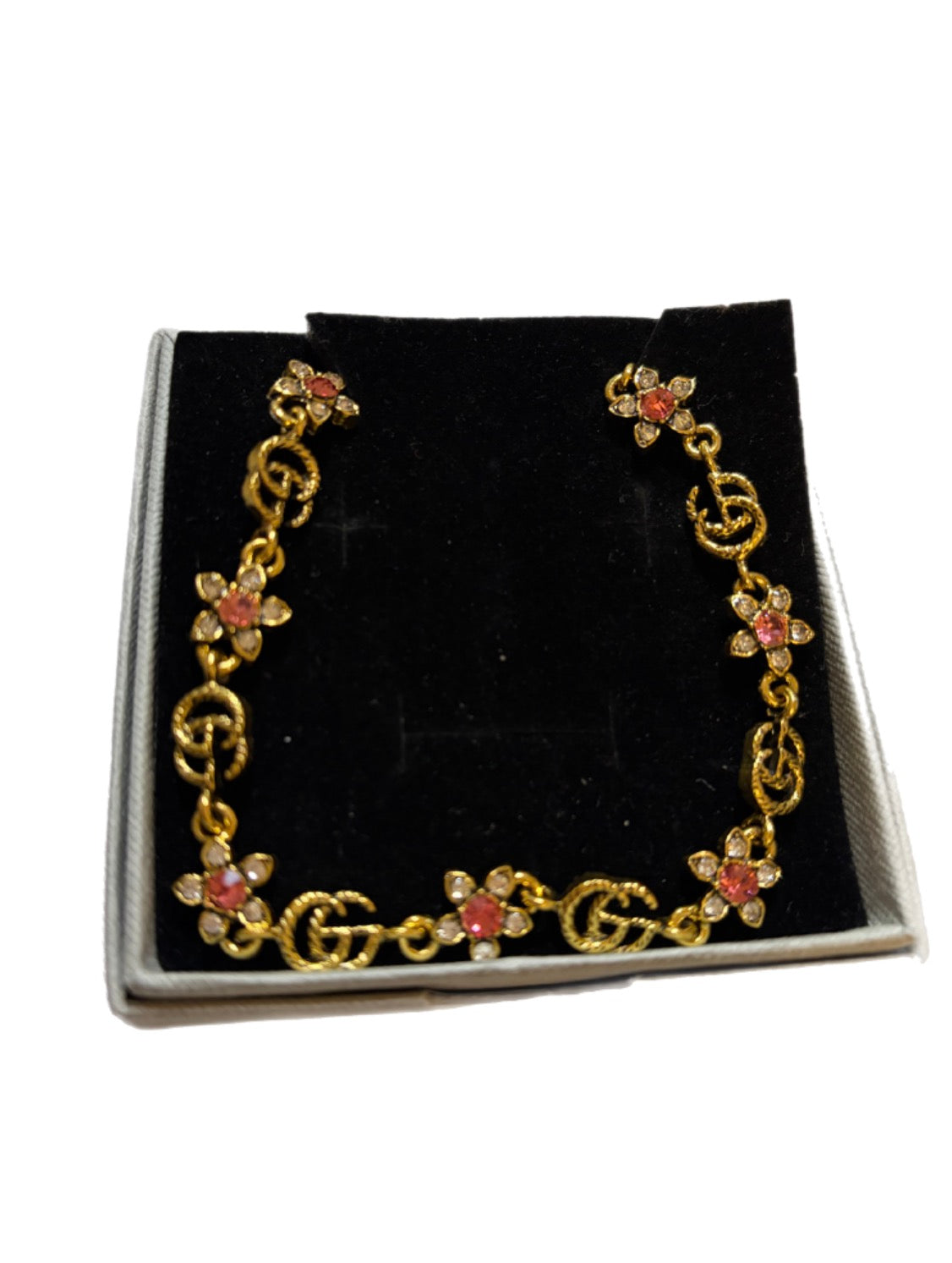 Gold Rose Necklace