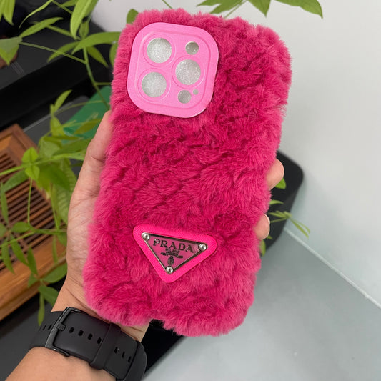 Pinky Fluff Case