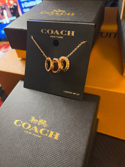 Three Ring C Necklace II