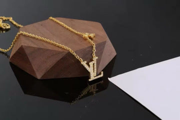 Motif Gold Necklace