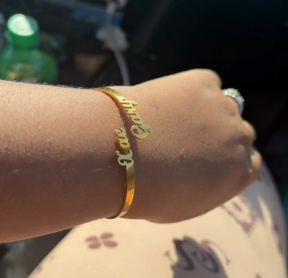 Customized Name Bangle