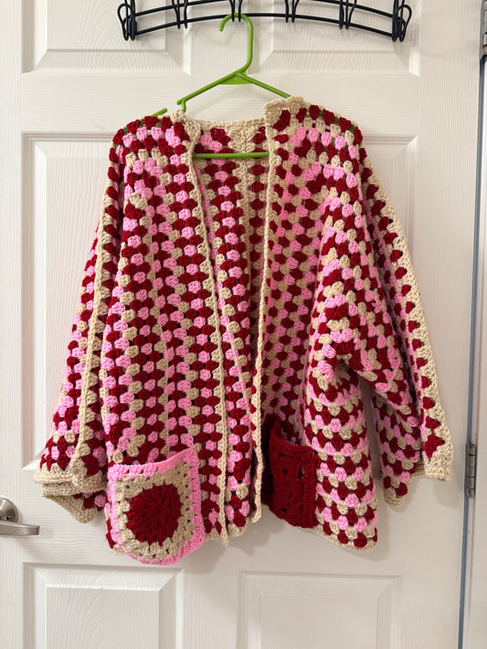 Pink Cardigan AriCollection