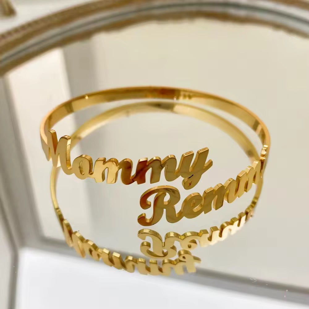 Customized Name Bangle