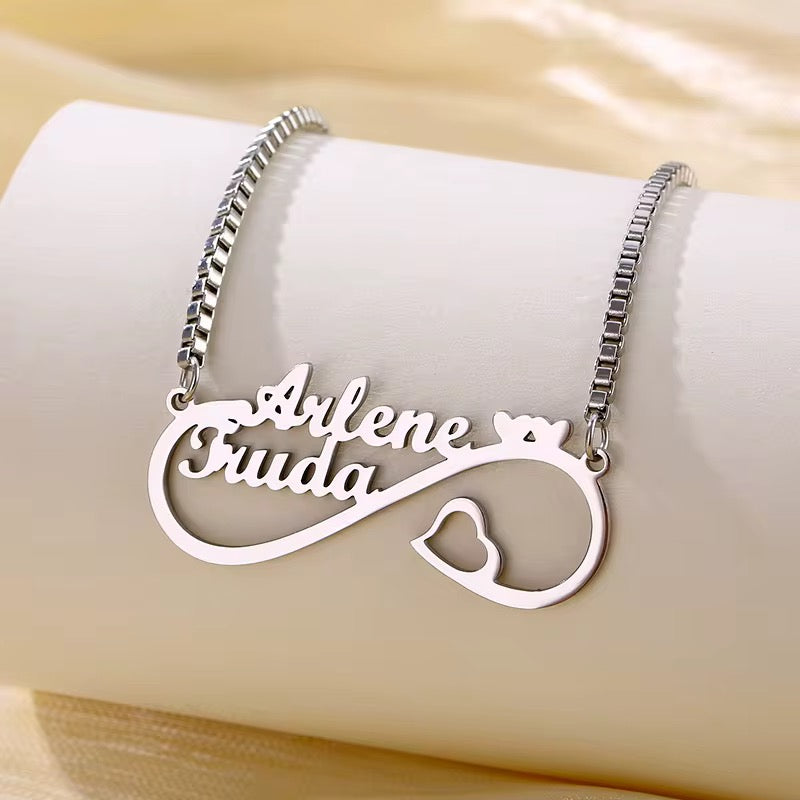 Customized Infinity Name Necklace