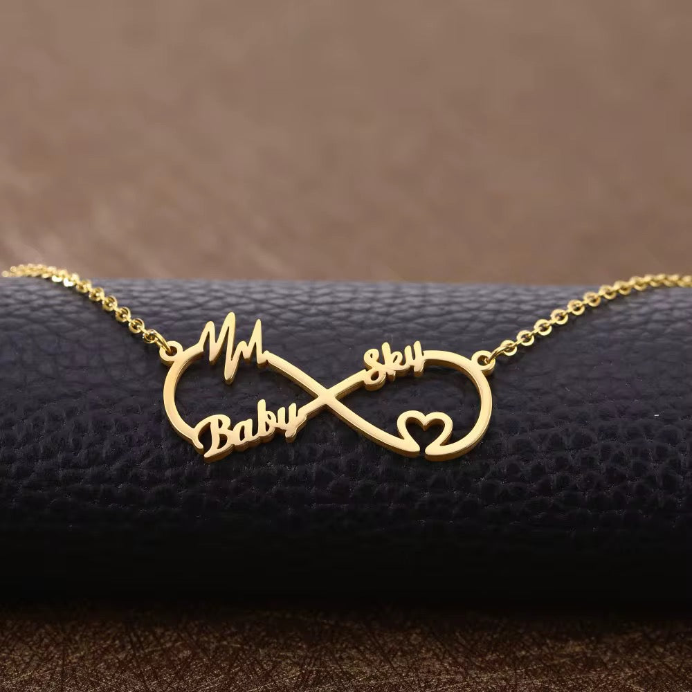 Customized Infinity Name Necklace