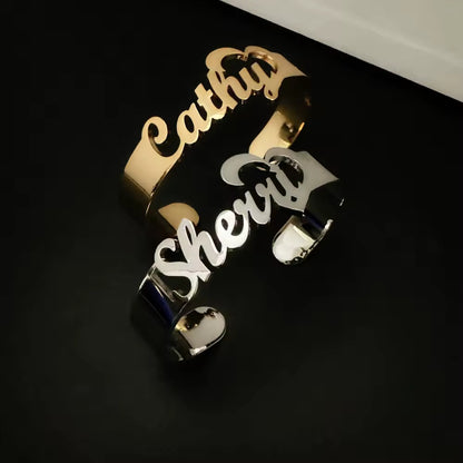 Customized CHUNKY Name Bangle