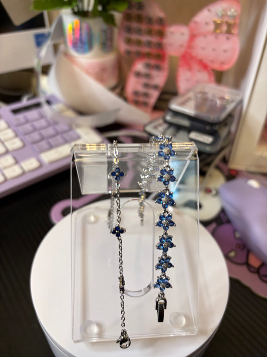 Sapphire Bloom Bracelets