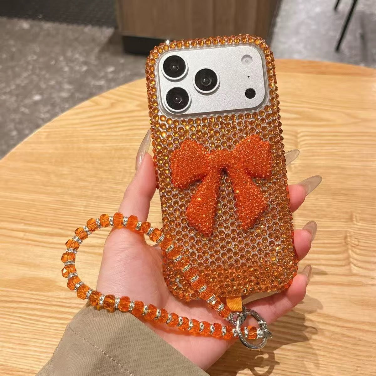 Orange Ribbon Crush Case