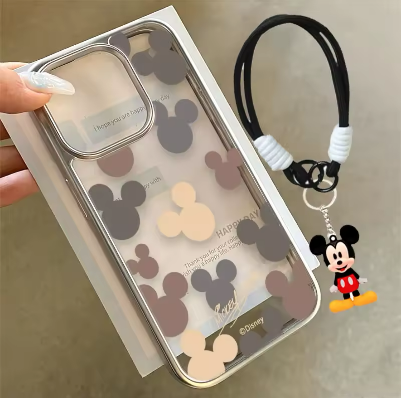 Mickey w/ Wristlet Case